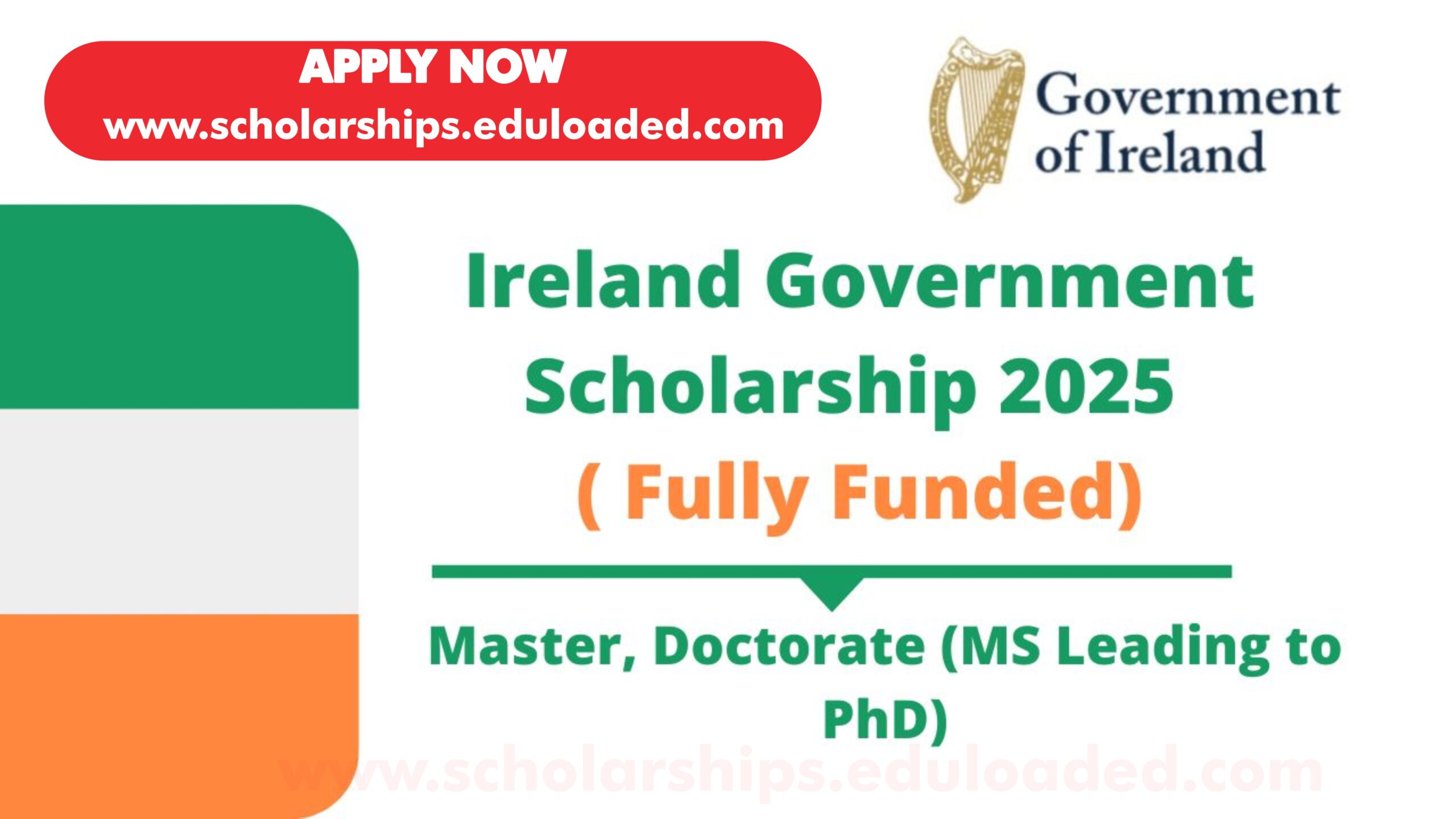 2025 Government of Ireland International Education Scholarships