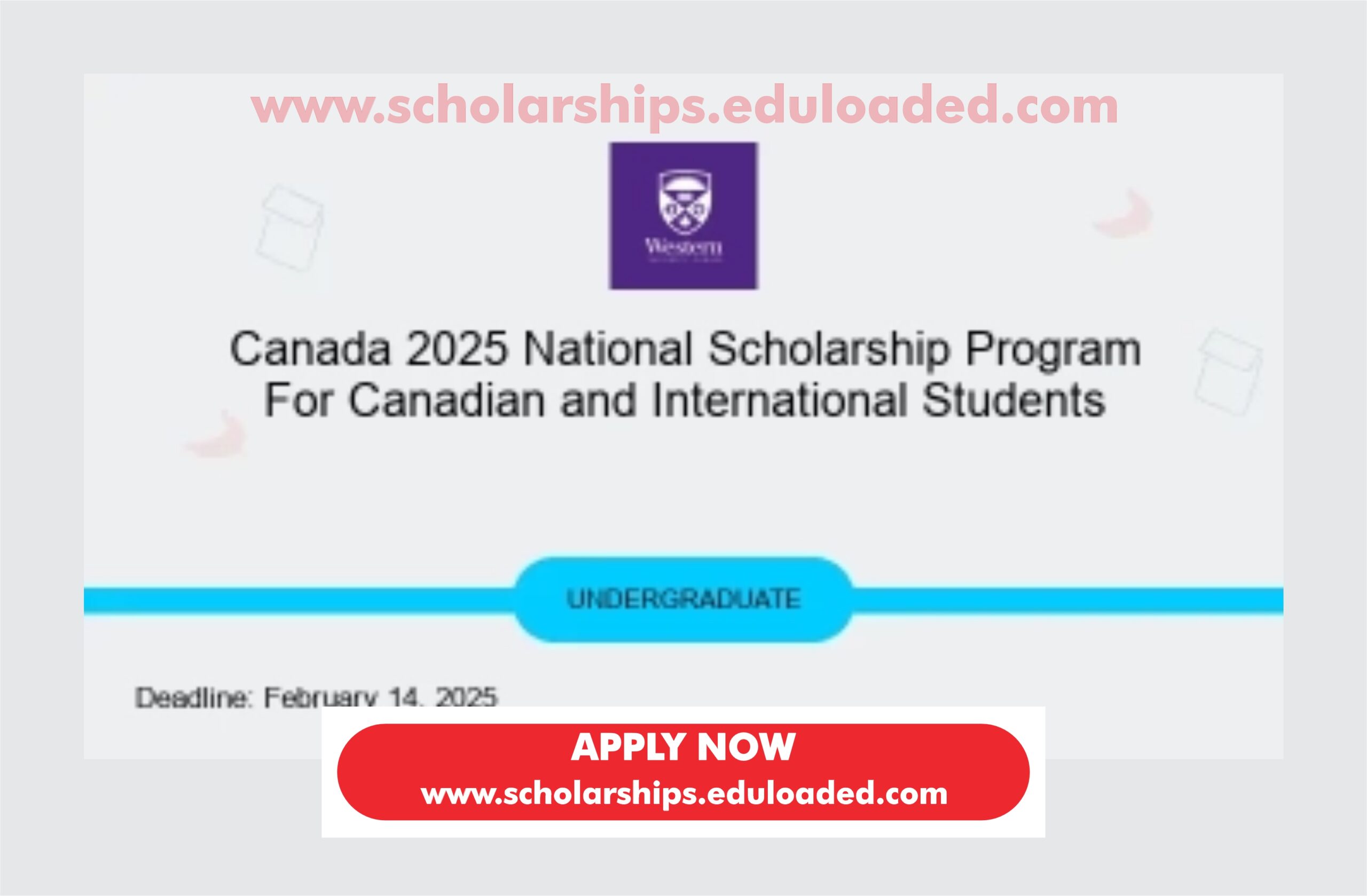 Canada National Scholarship Program for Undergraduates